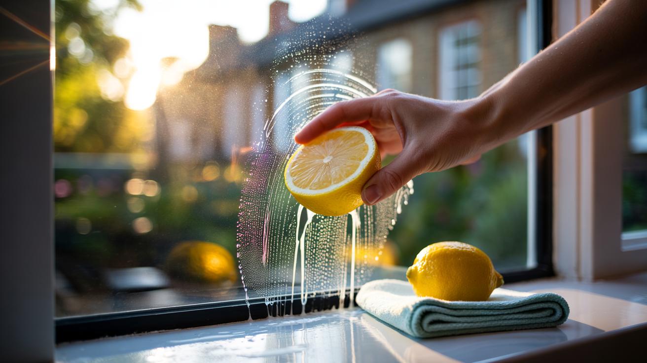 Revolutionise Your Cleaning: Lemon for Spotless Windows in 2 Minutes